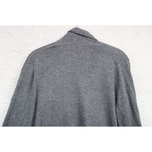 Joan Vass Long Sleeve Open Front Cardigan-Cashmere Blend-Size Medium - Picture 11 of 11